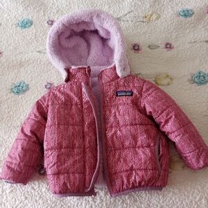 Patagonia Pink Hooded Jacket